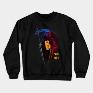 Fear and Beer the Reaper Crewneck Sweatshirt